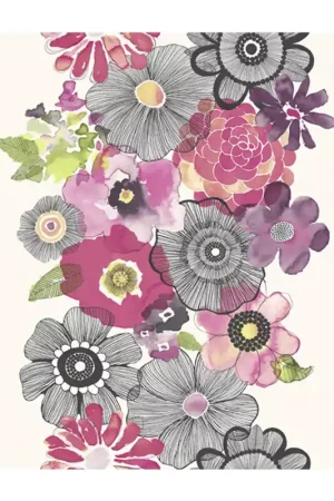Must-Have Verrijk Je Interieur met Dutch Wallcovering Village People Vliesbehang Bloemen VP2003